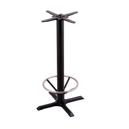 Holland Bar Stool Co. 211-22 Black Table Base, Footring 211-2236BWFTRG